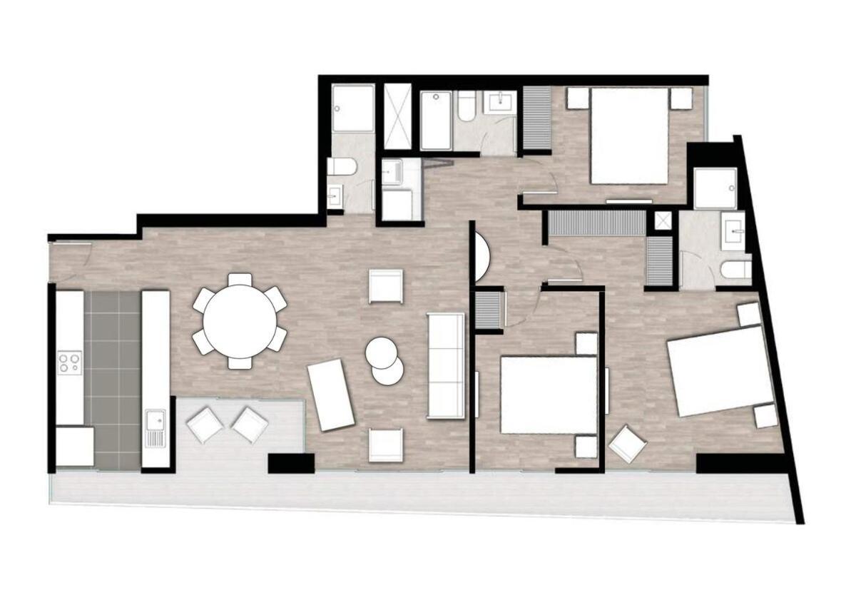 ✶ Maras Residence ✶ Luxury Rooftop Pool & Grill Lima Luaran gambar